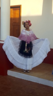 Young girl in Tlacotalpan